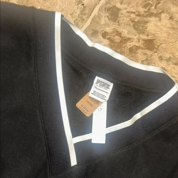 Women's Black Victoria Secret V-Neck Sweater - Picture 3 of 6